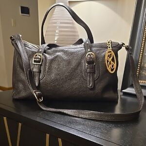 EUC Onna Ehrlich Dark Brown Satchel with Shoulder Strap